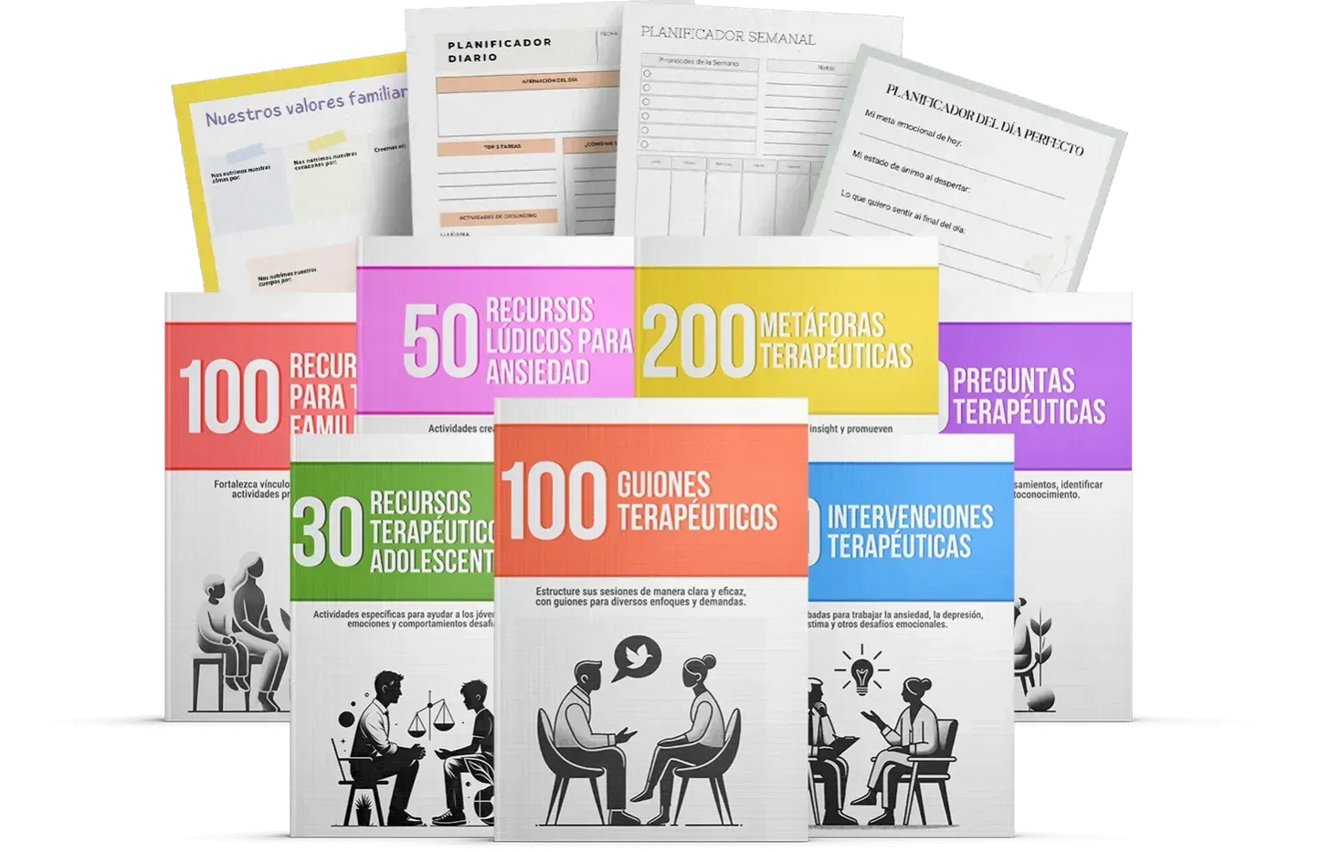 Mega paquete de +3500 Herramientas Terapéuticas + BONOS Exclusivos