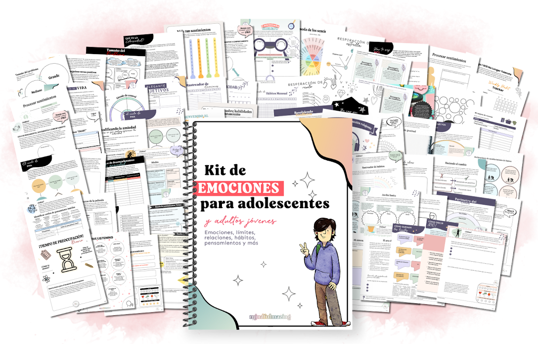 Kit de Emociones para Adolescentes + Licencia Comercial + BONOS