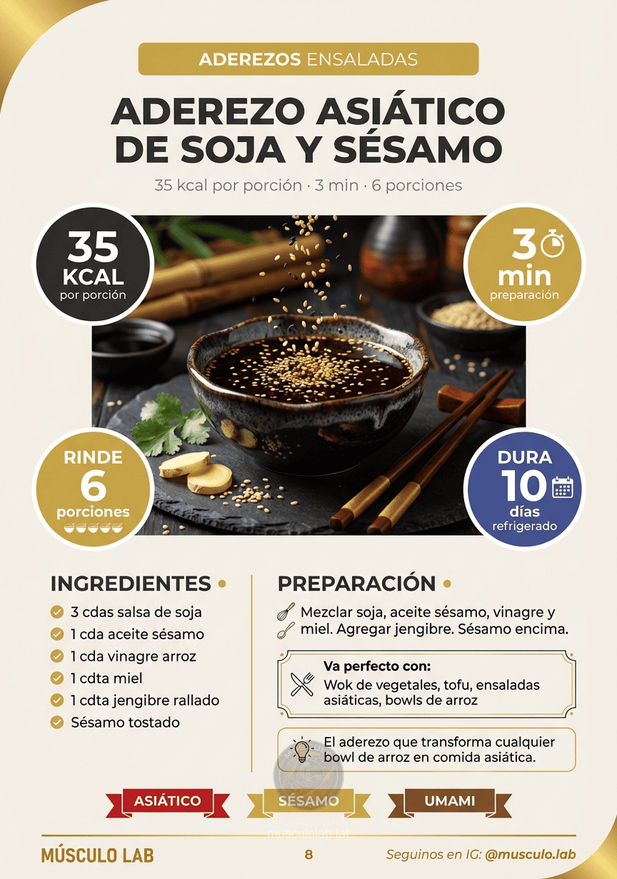 Salsas y Aderezos Fit