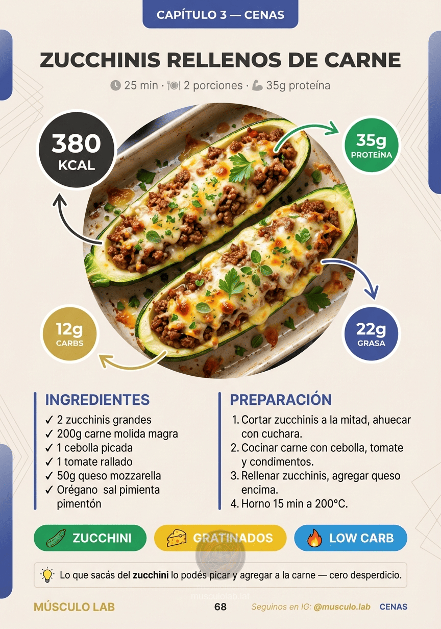 Zucchinis Rellenos