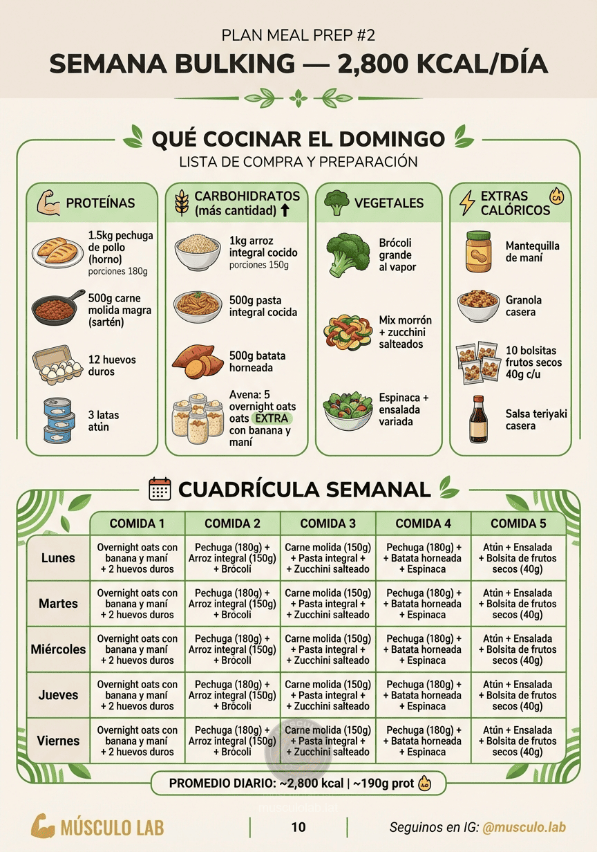 Meal Prep Semanal