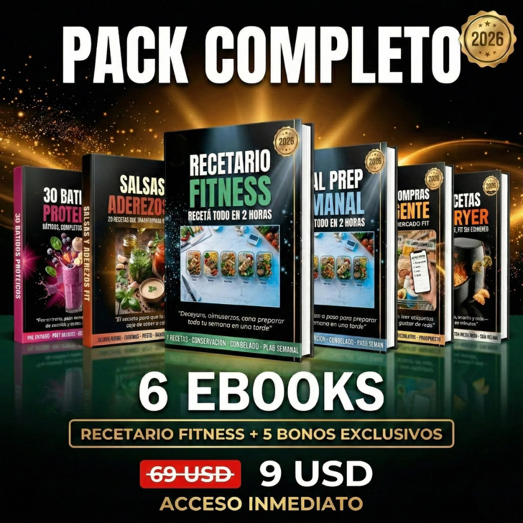 Pack Completo Recetario