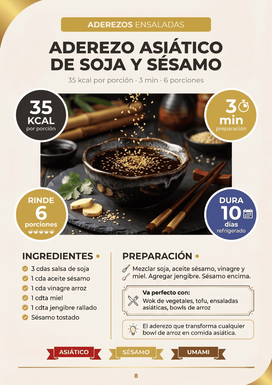 Aderezo Asiático